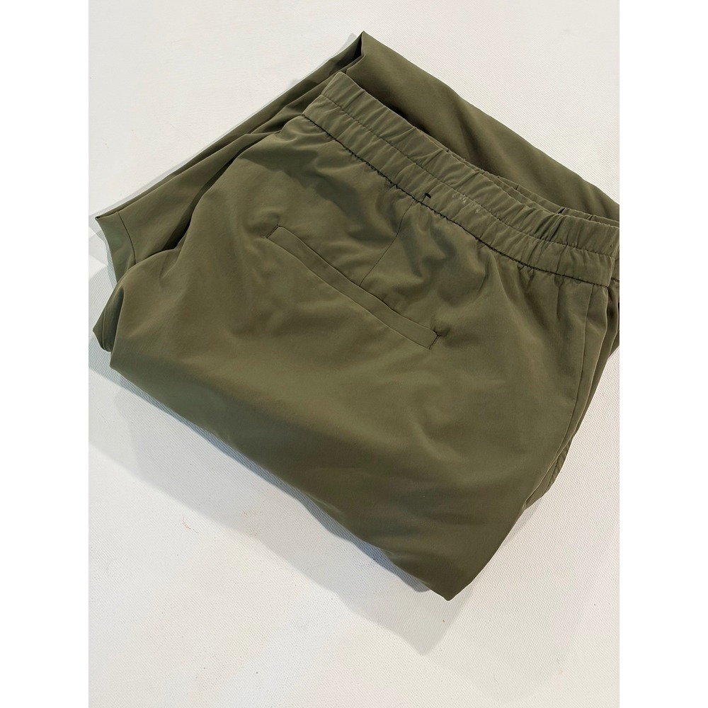 Banana Republic Pants Mens Large Green Mid Rise Air Stretch Chino Straight Leg